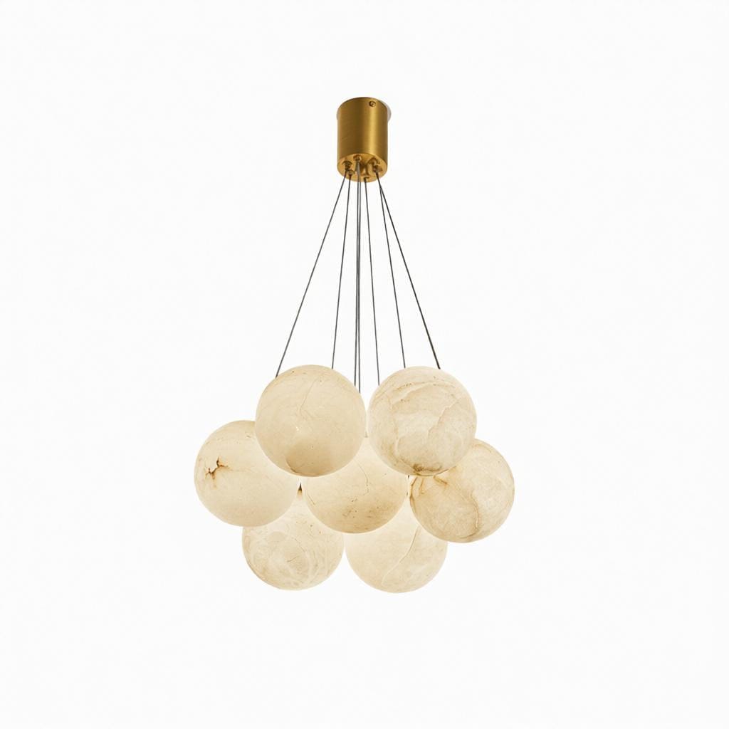 Galrinor | Alabaster Chandelier - Detail View #8 | HomeCartel