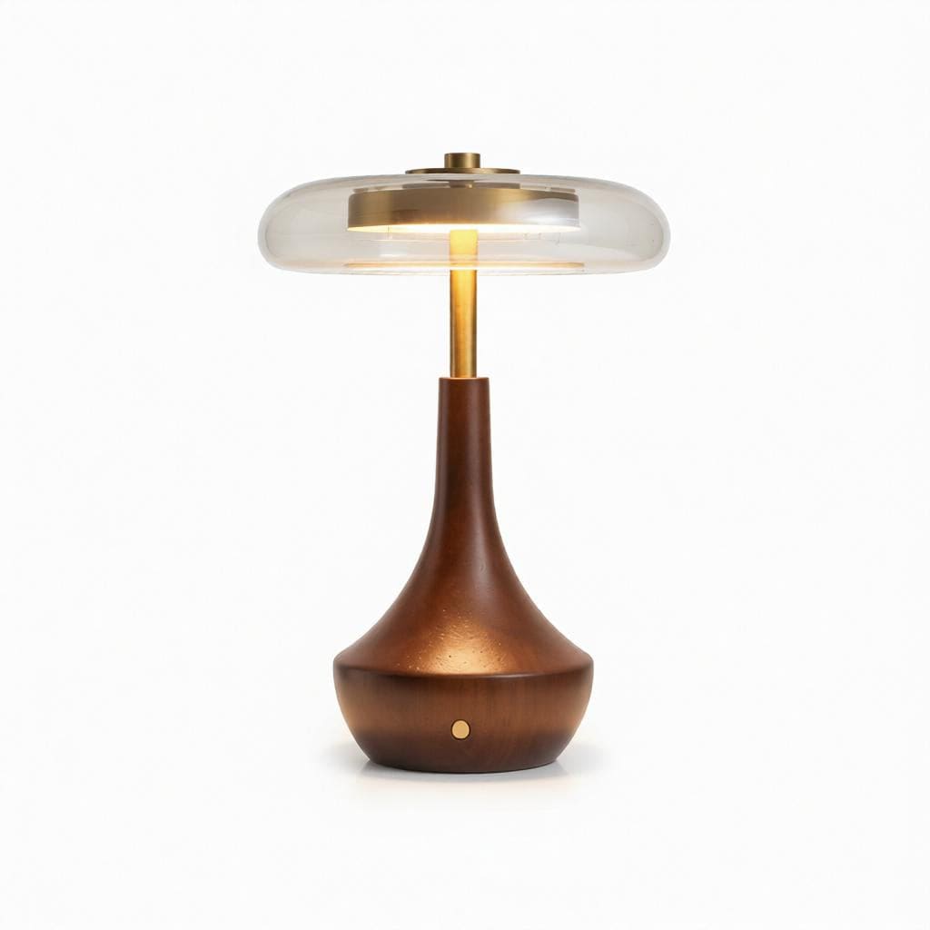 Valmoriel B | Wood Table Lamp - Detail View #2 | HomeCartel