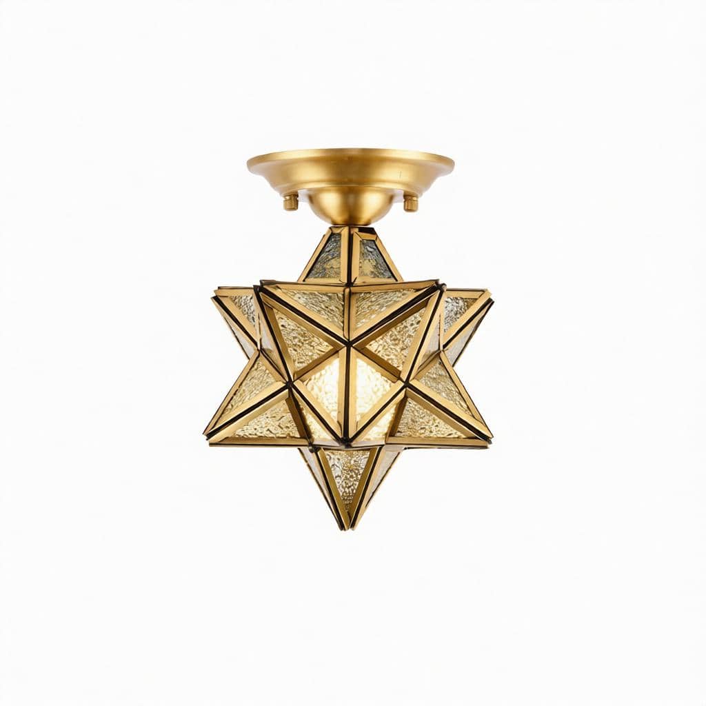 Calanthea | Semi Flush Mounted Light - Detail View #3 | HomeCartel
