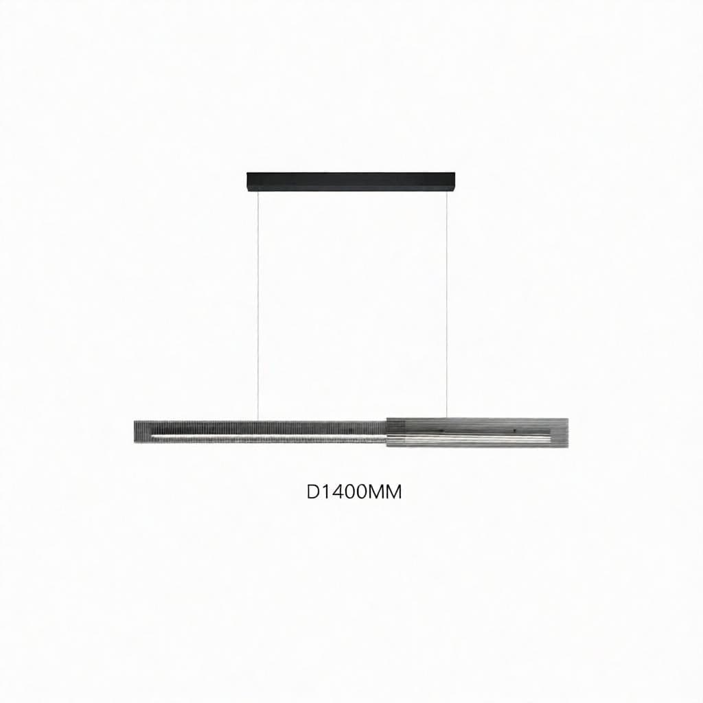 Baenen Deux | Linear Chandelier - Detail View #4 | HomeCartel