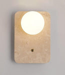 Emariel | Travertine Wall Light