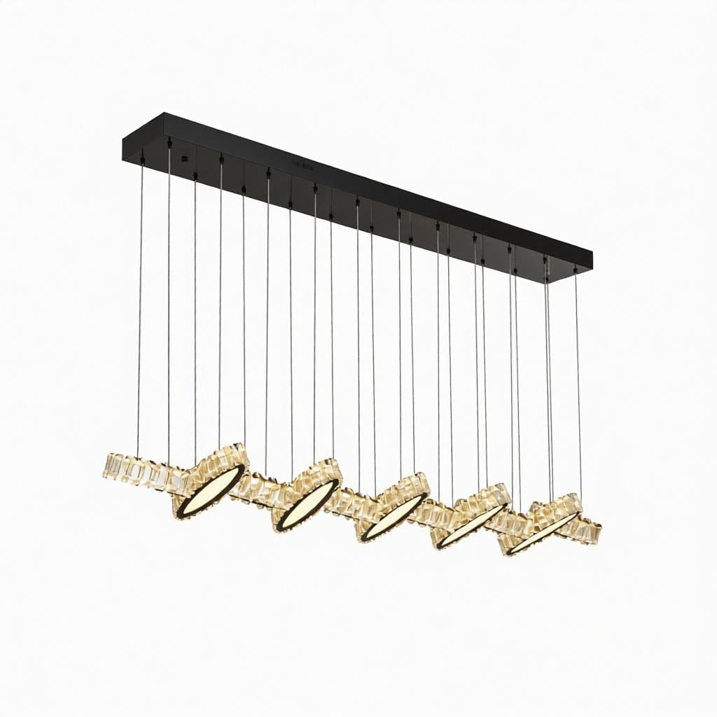 Archimedes | Linear Chandelier - Detail View #2 | HomeCartel