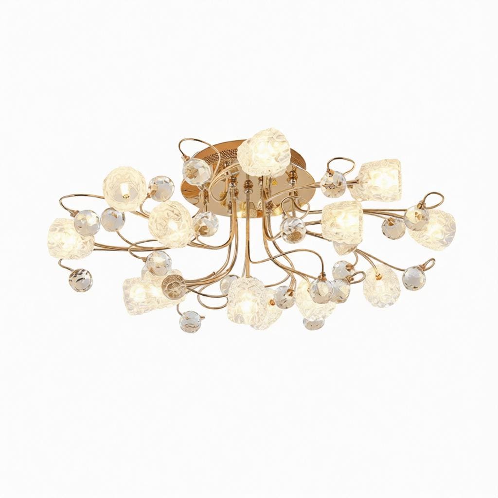 Corvena | Semi Flush Mounted Light - Detail View #5 | HomeCartel
