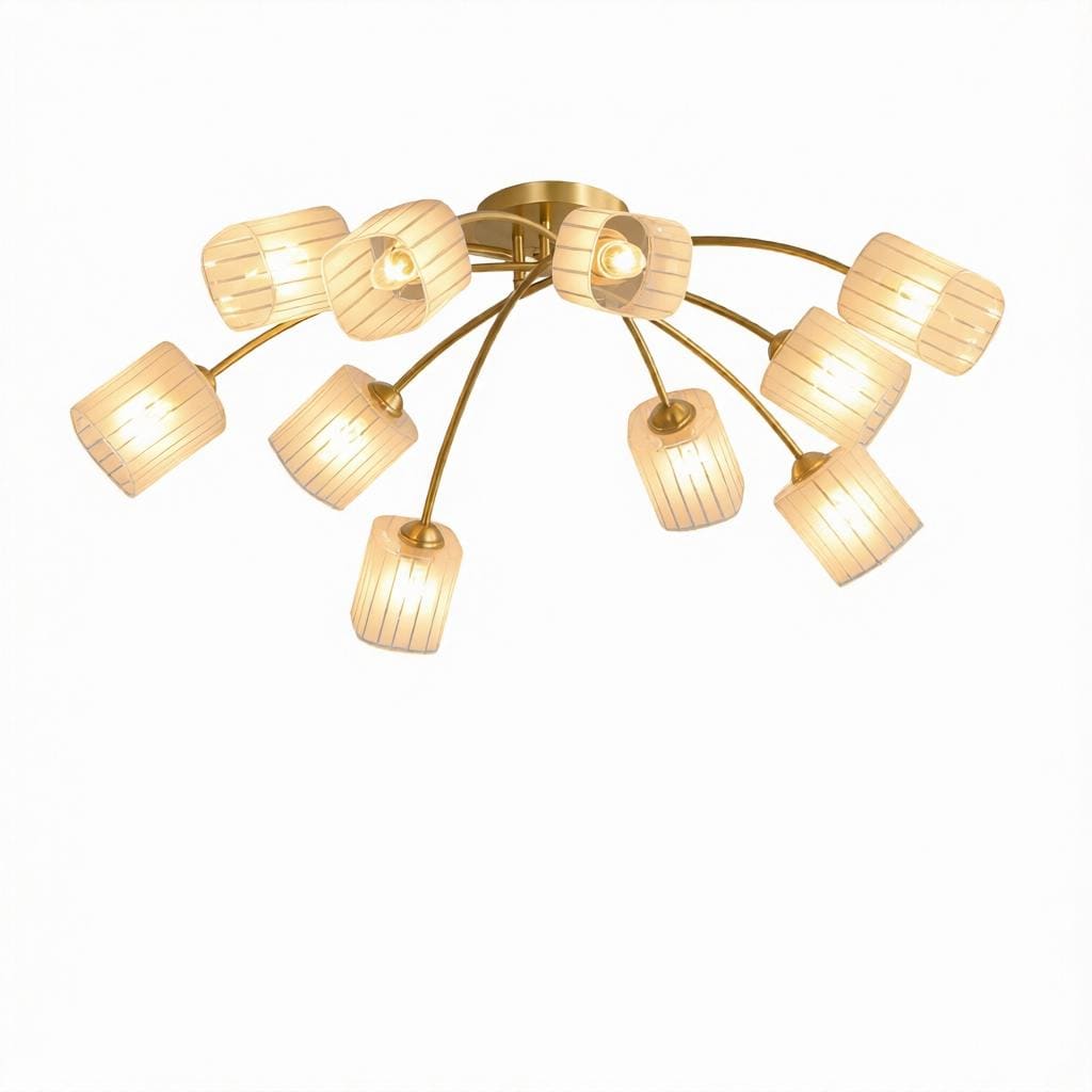 Vierris | Semi Flush Mounted Light - Detail View #9 | HomeCartel