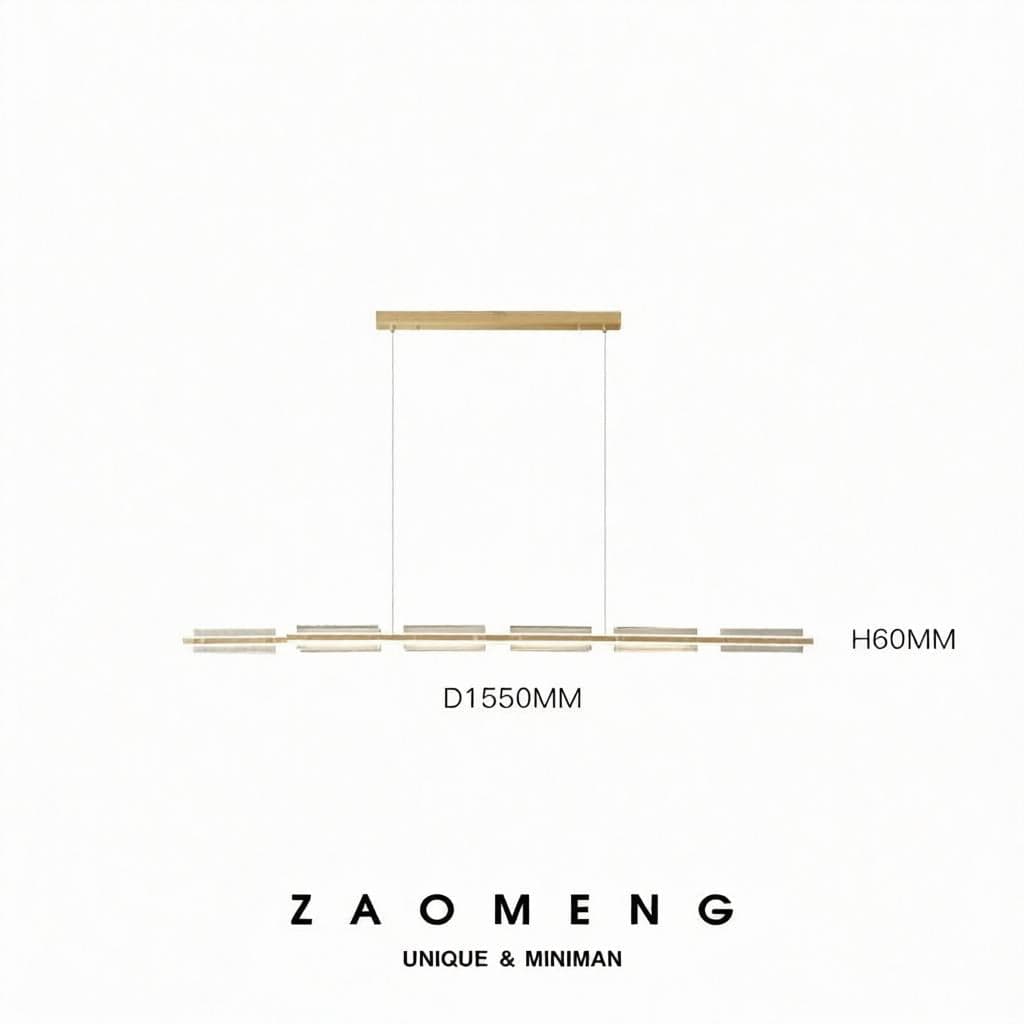 Alme | Linear Chandelier - Detail View #5 | HomeCartel