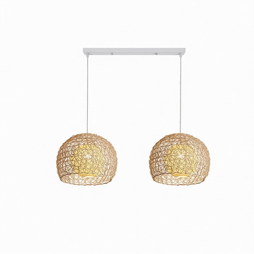 Fendriel C | Rattan Linear Pendant Light - Modern Pendant Light | HomeCartel Philippines