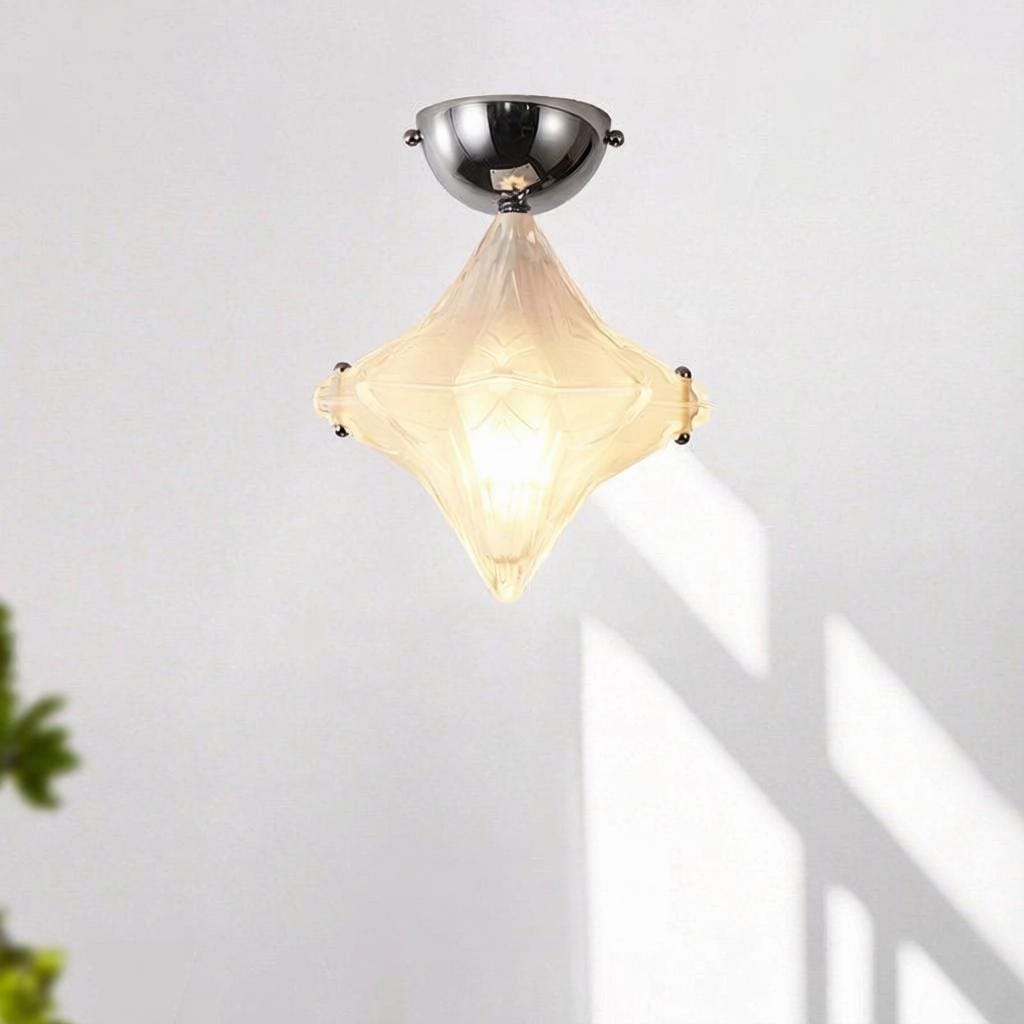 Morrick | Semi Flush Mounted Light - Detail View #2 | HomeCartel