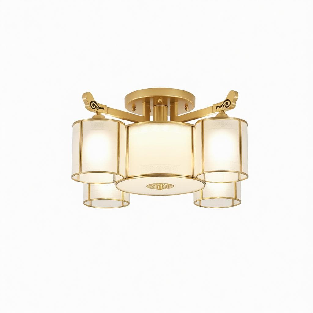 Faelunia B | Semi Flush Mounted Light - Detail View #4 | HomeCartel