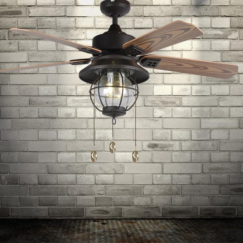 Brivan | Outdoor Lighted Ceiling Fan - Detail View #2 | HomeCartel