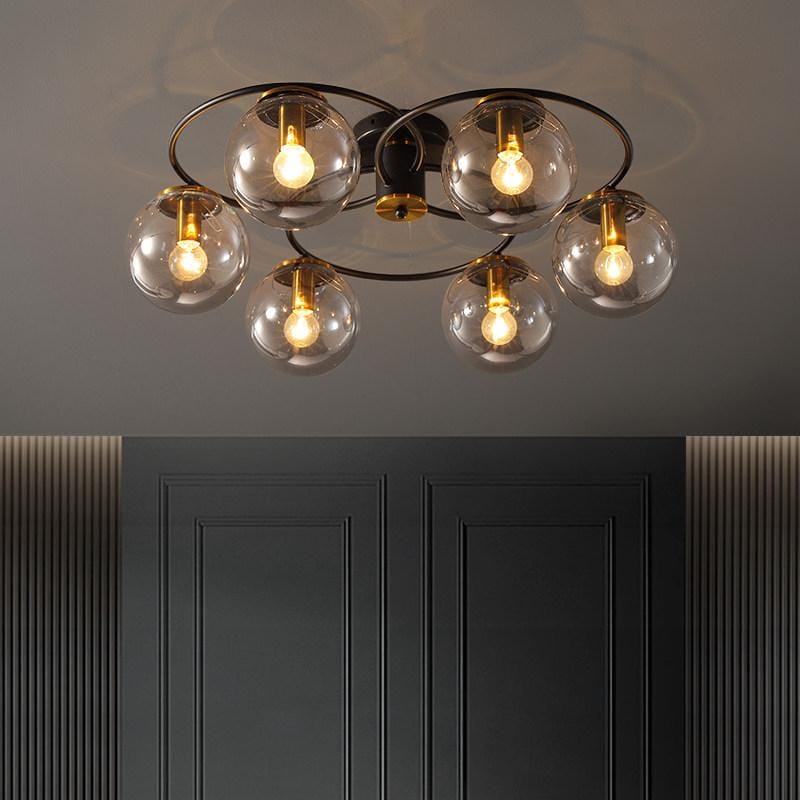 Ferren | Semi Flush Mounted Light - Detail View #2 | HomeCartel