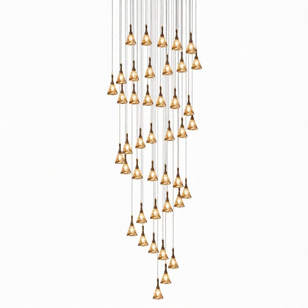Sylvoria | Wood Cluster Chandelier - Detail View #10 | HomeCartel