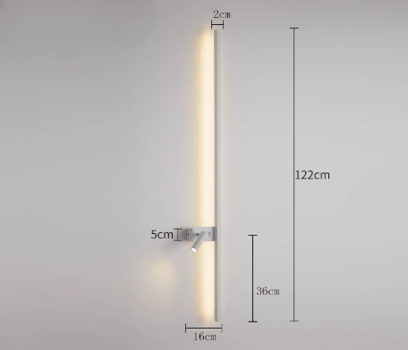 Draquess | Linear Wall Light - Detail View #8 | HomeCartel