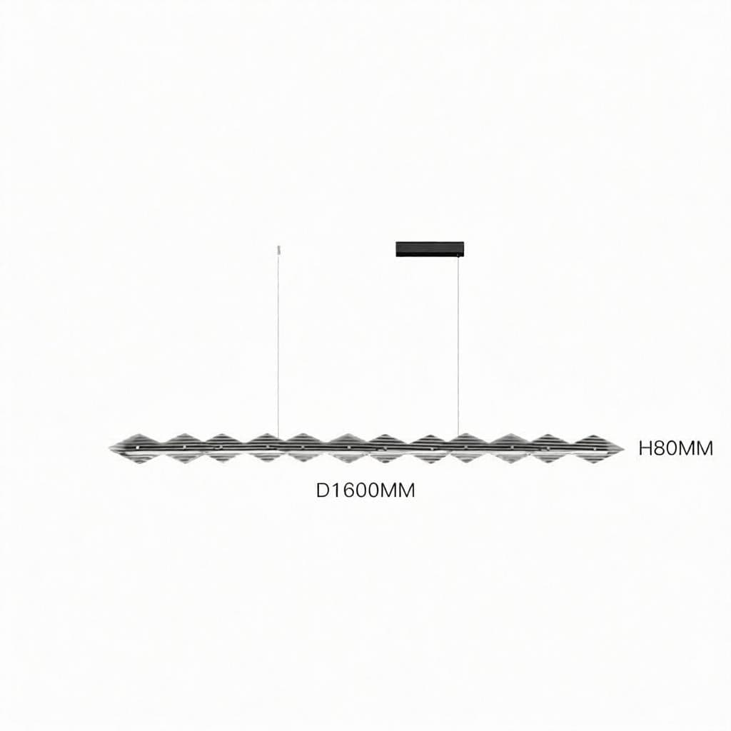 Albiar Une | Linear Chandelier - Detail View #5 | HomeCartel