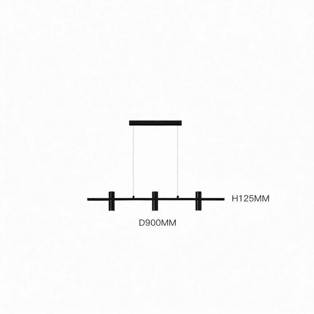 Aholt | Linear Chandelier - Detail View #2 | HomeCartel