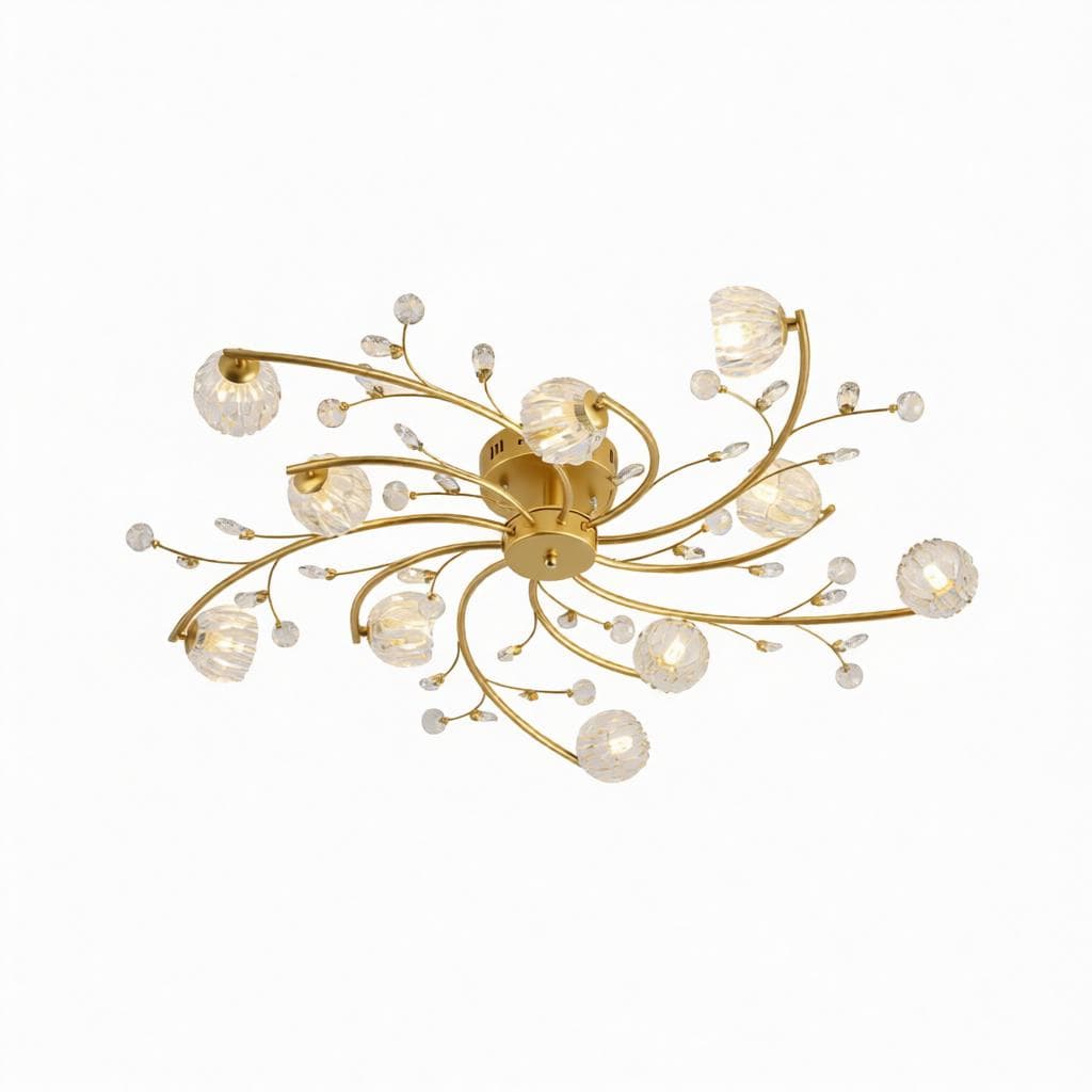 Dovynne | Semi Flush Mounted Light - Detail View #9 | HomeCartel
