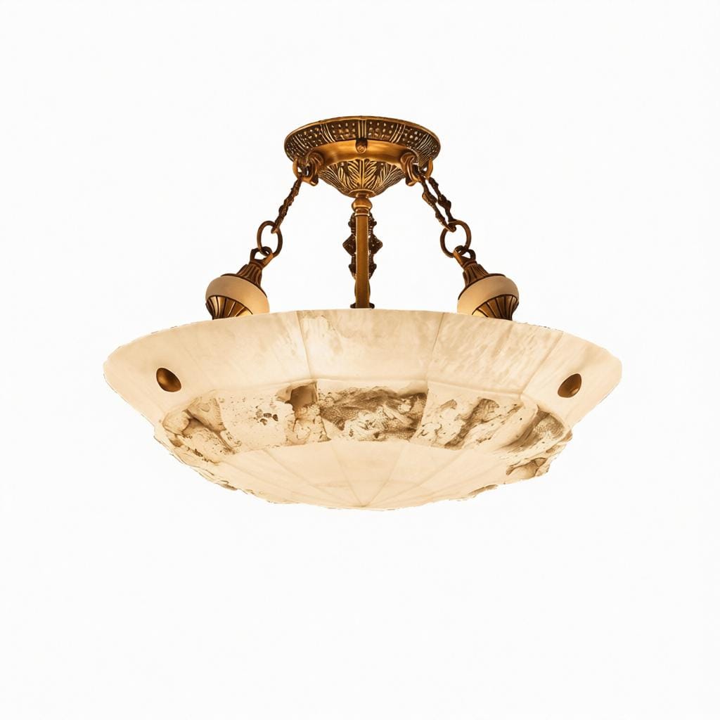 Vallitheth | Alabaster Chandelier - Detail View #8 | HomeCartel