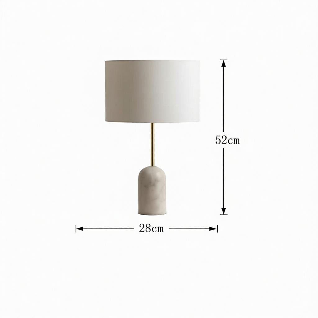 Malani | Shaded Table Lamp - Detail View #8 | HomeCartel