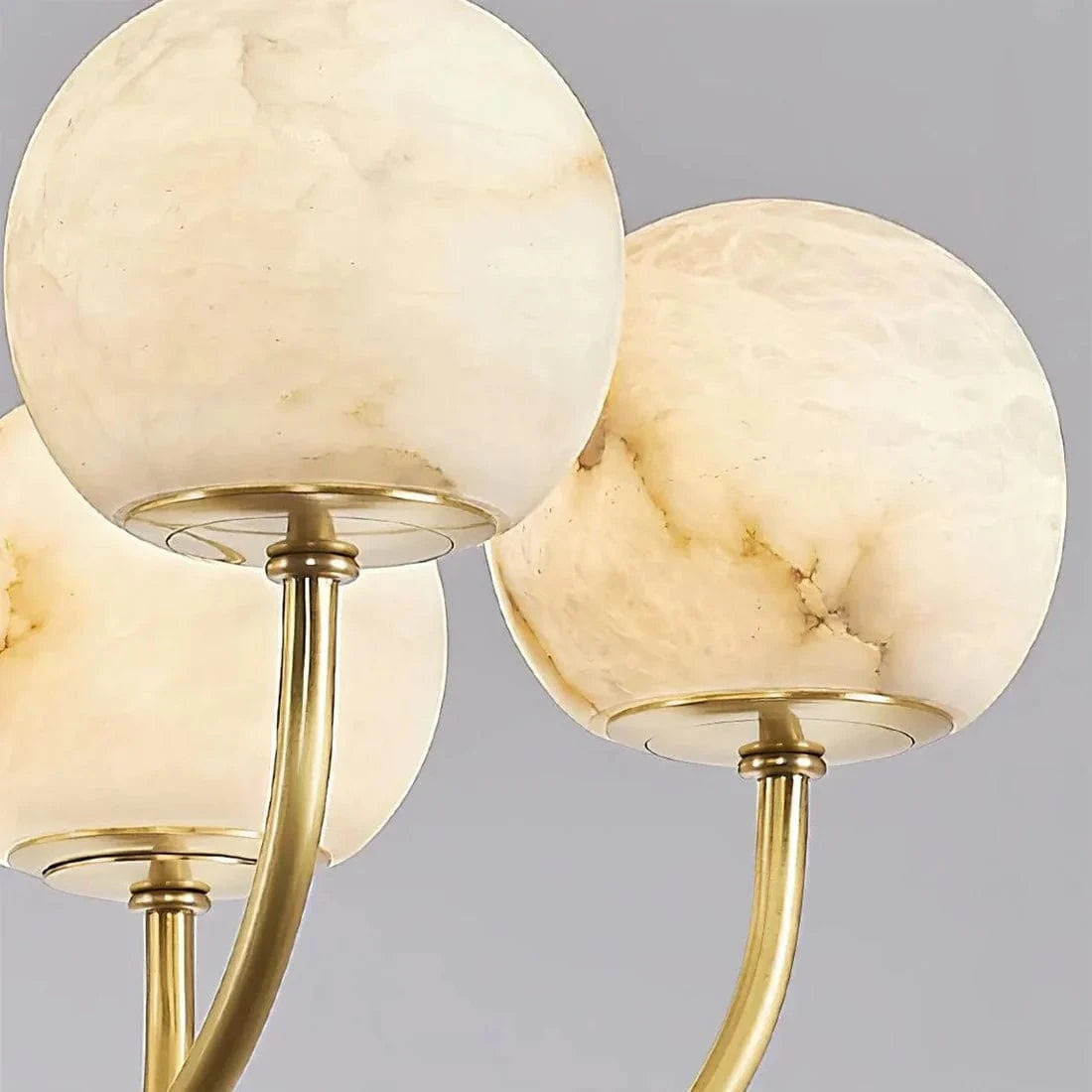 Senvira A | Alabaster Chandelier - Detail View #2 | HomeCartel