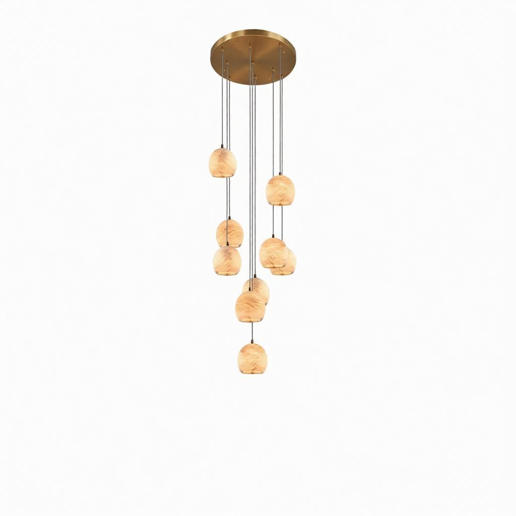 Jarlenia A | Alabaster Pendant Light - Detail View #4 | HomeCartel