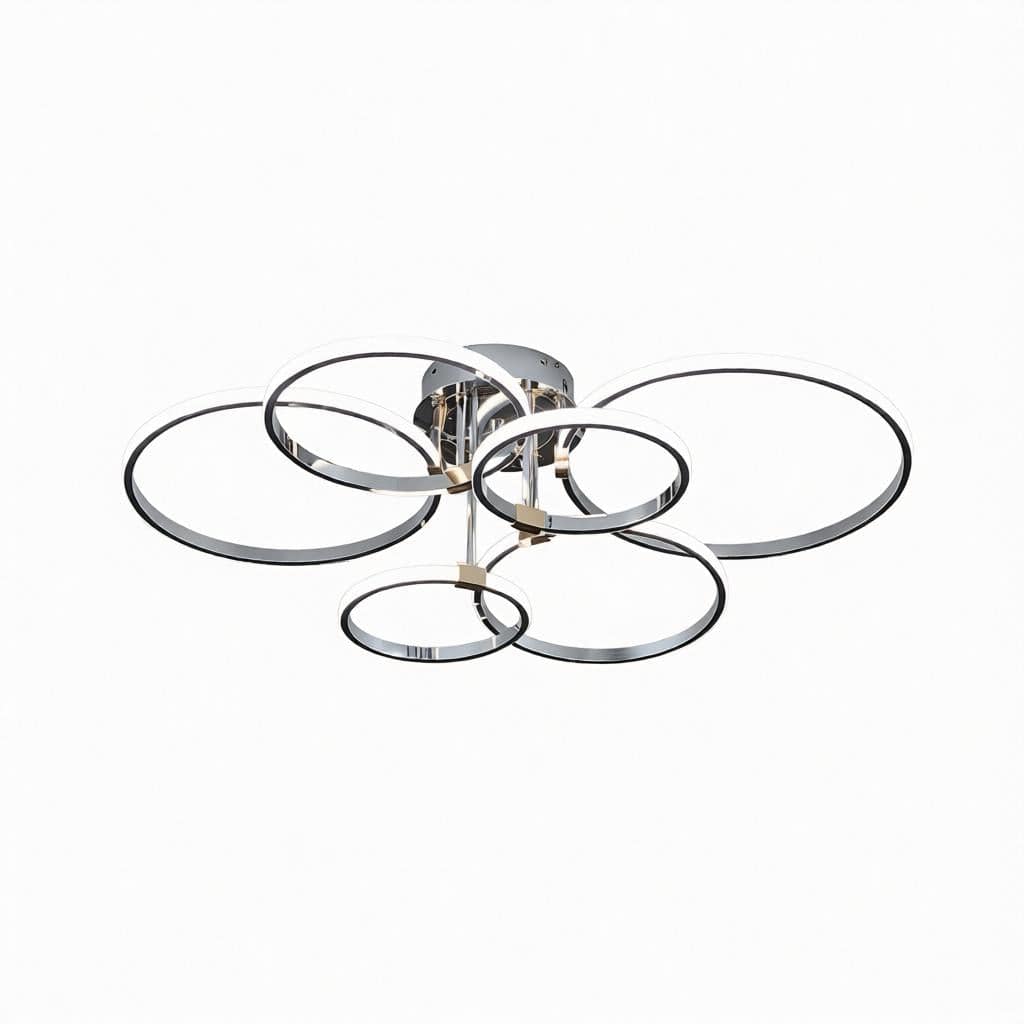 Lunex | Semi Flush Mounted Light - Detail View #10 | HomeCartel