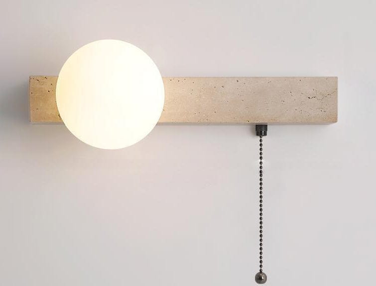 Ylara | Travertine Wall Light - Modern Wall Light | HomeCartel Philippines