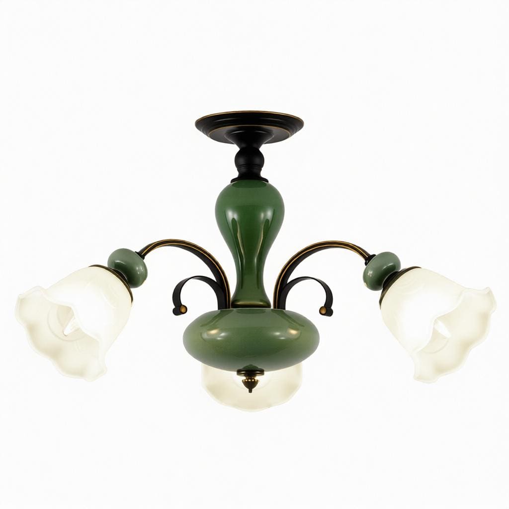 Elanore | Semi Flush Mounted Light - Detail View #7 | HomeCartel