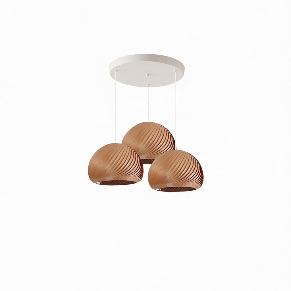 Lunieth C | Wood Pendant Light - Detail View #3 | HomeCartel