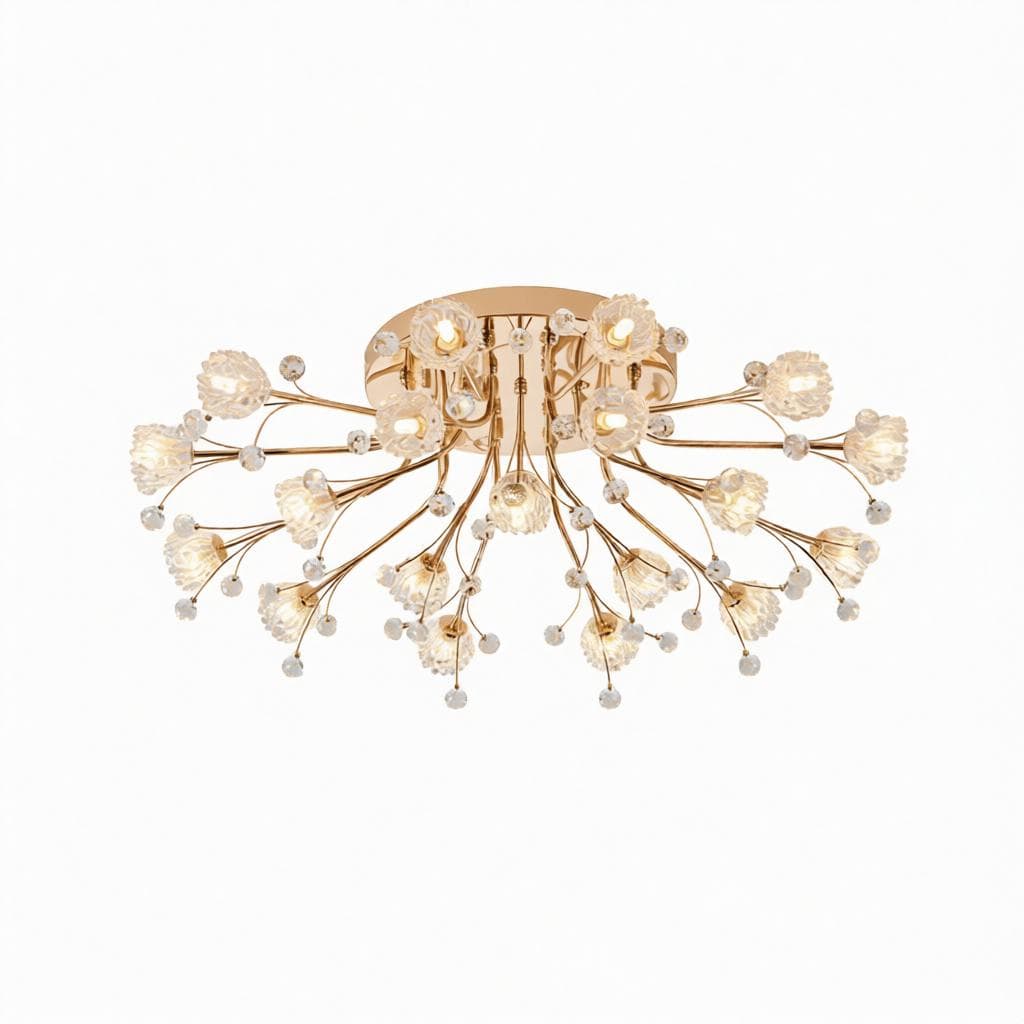Dovrym | Semi Flush Mounted Light - Detail View #10 | HomeCartel