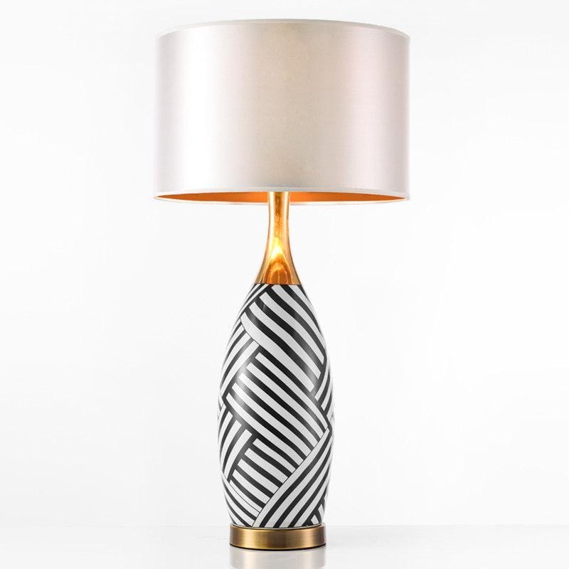 Lidy | Shaded Table Lamp - Detail View #2 | HomeCartel