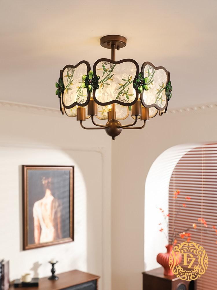 Corvanya | Semi Flush Mounted Light - Detail View #2 | HomeCartel