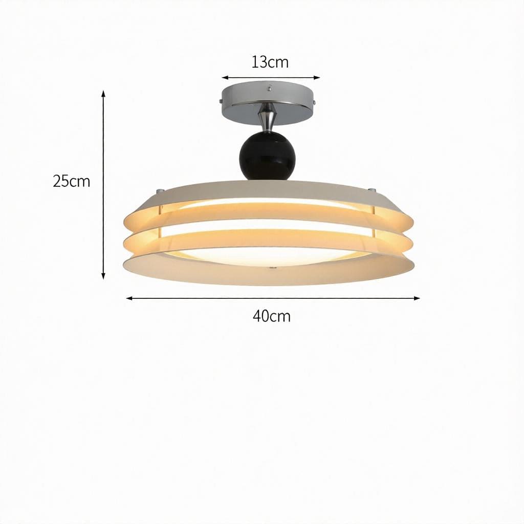 Ornic | Semi Flush Mounted Light - Detail View #7 | HomeCartel