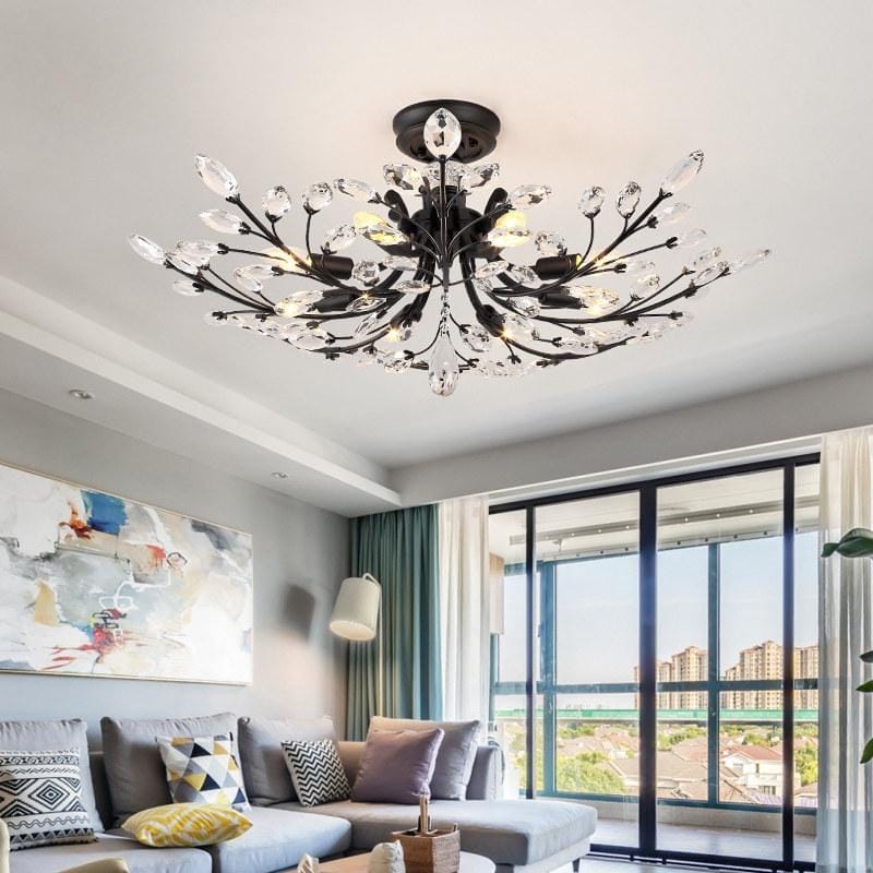 Arilysa | Semi Flush Mounted Light - Detail View #2 | HomeCartel