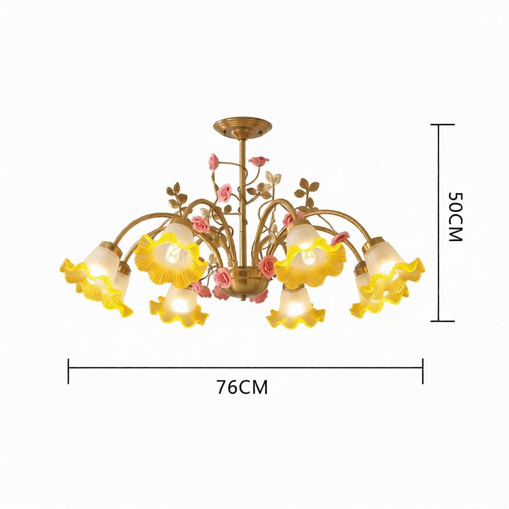 Eriden | Semi Flush Mounted Light - Detail View #6 | HomeCartel