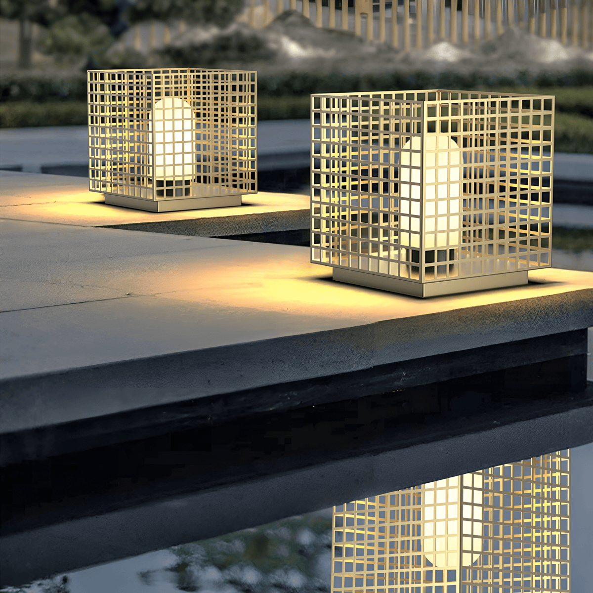 Fobela | Outdoor Floor Lamp - Detail View #2 | HomeCartel