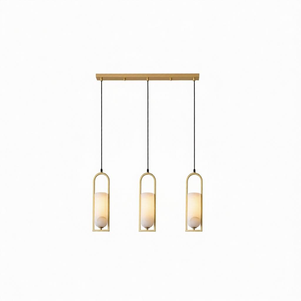 Syltherirae B | Alabaster Linear Pendant Light - Modern Pendant Light | HomeCartel Philippines