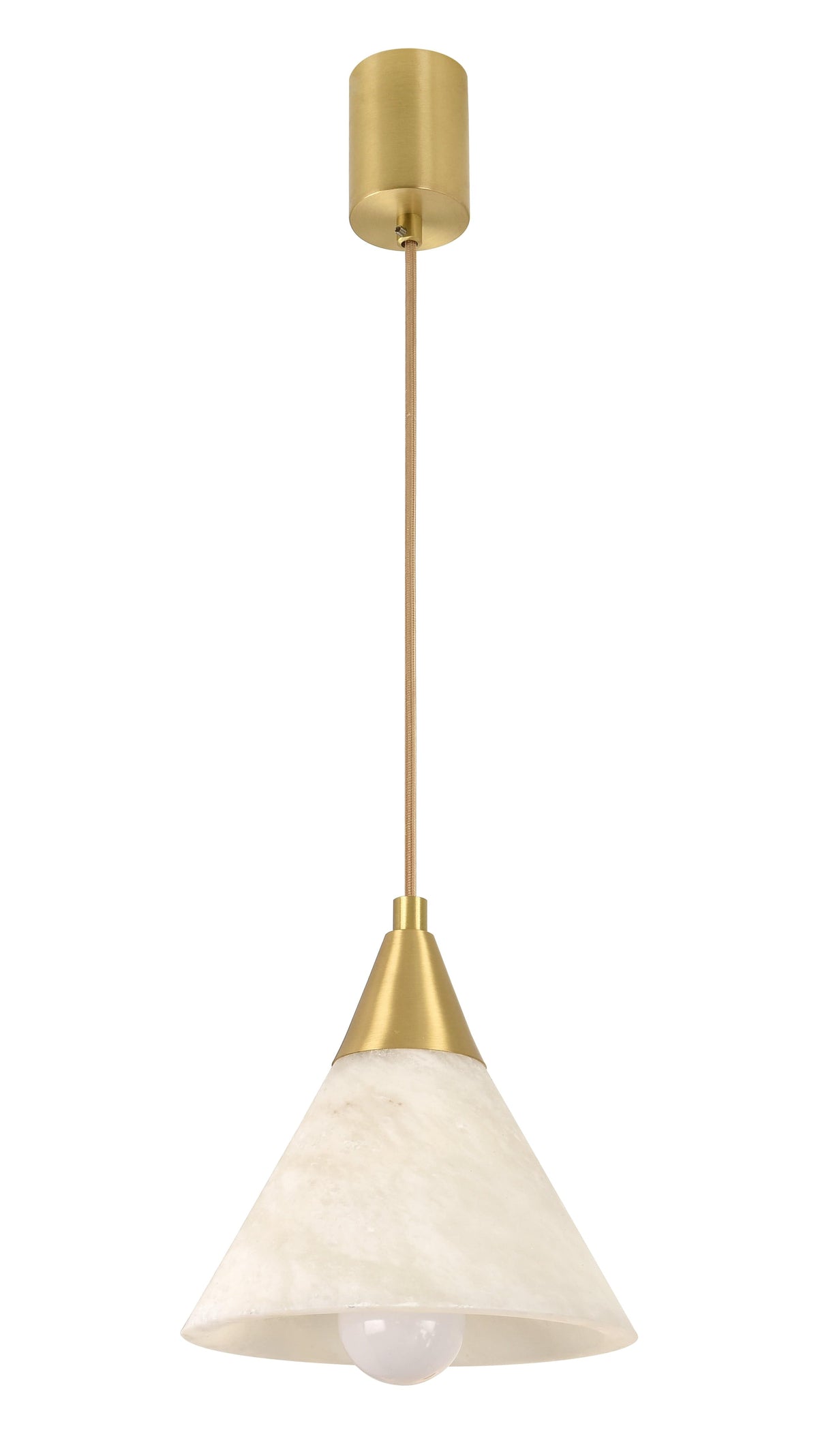 Nirellan | Alabaster Pendant Light - Detail View #2 | HomeCartel
