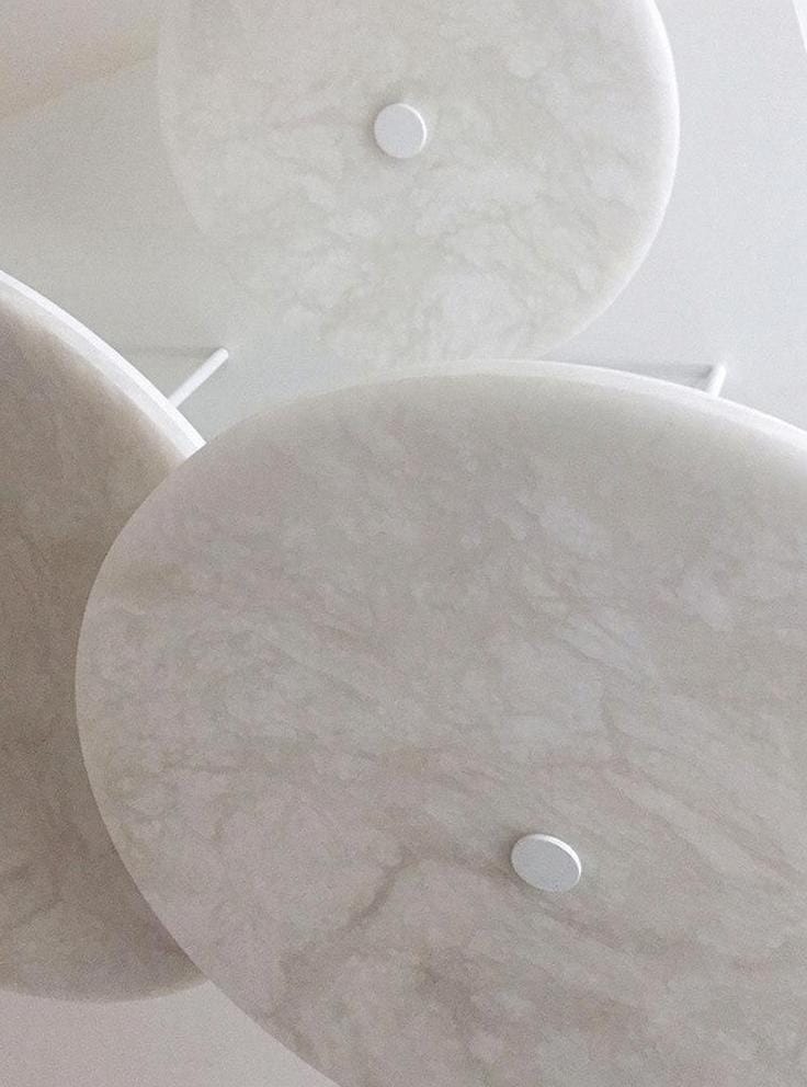 Belrinen | Alabaster Chandelier - Detail View #4 | HomeCartel