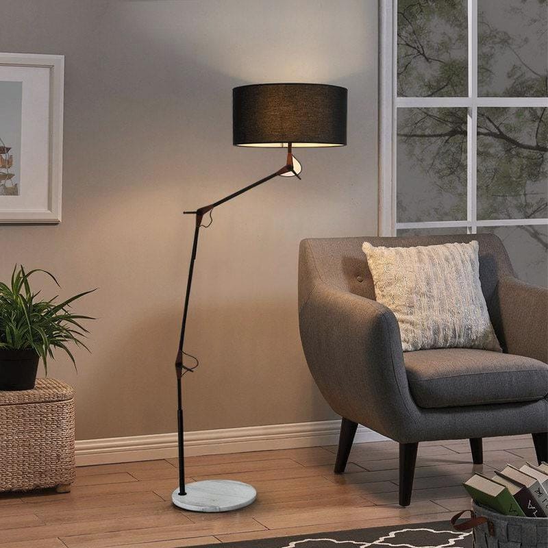 Alverro | Floor Lamp Swing Arm - Detail View #2 | HomeCartel