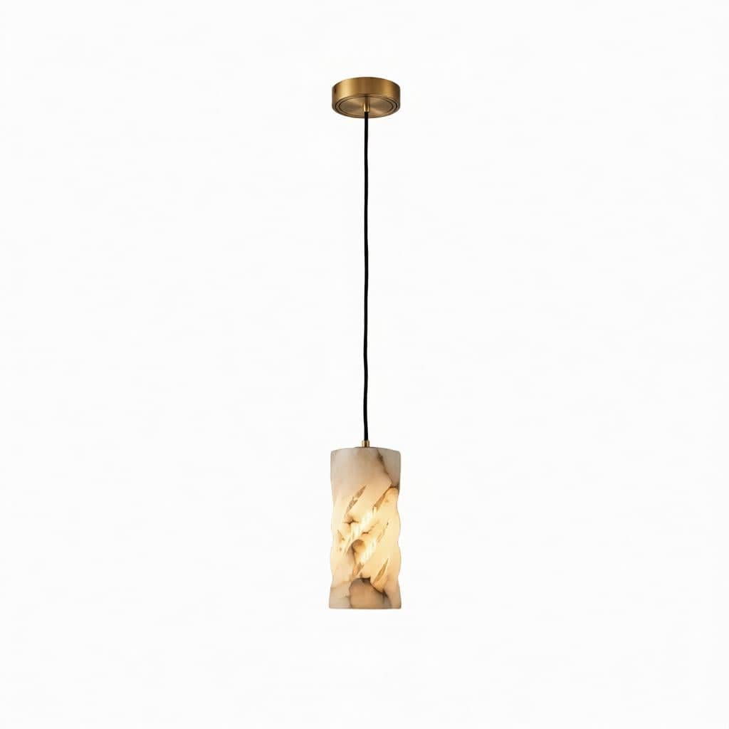 Lorvanar | Alabaster Pendant Light - Detail View #8 | HomeCartel