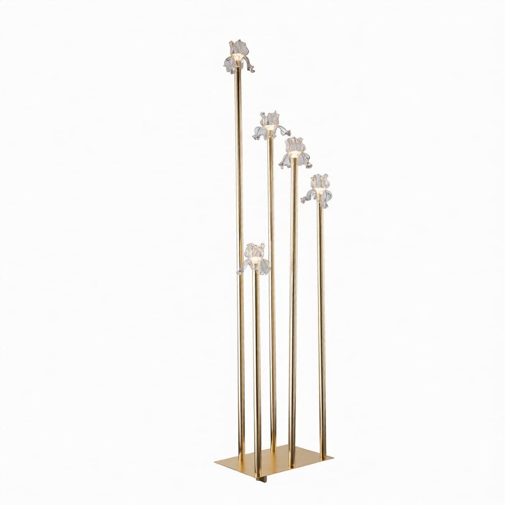 Eriolen D I Crystal Floor Lamp - Detail View #4 | HomeCartel