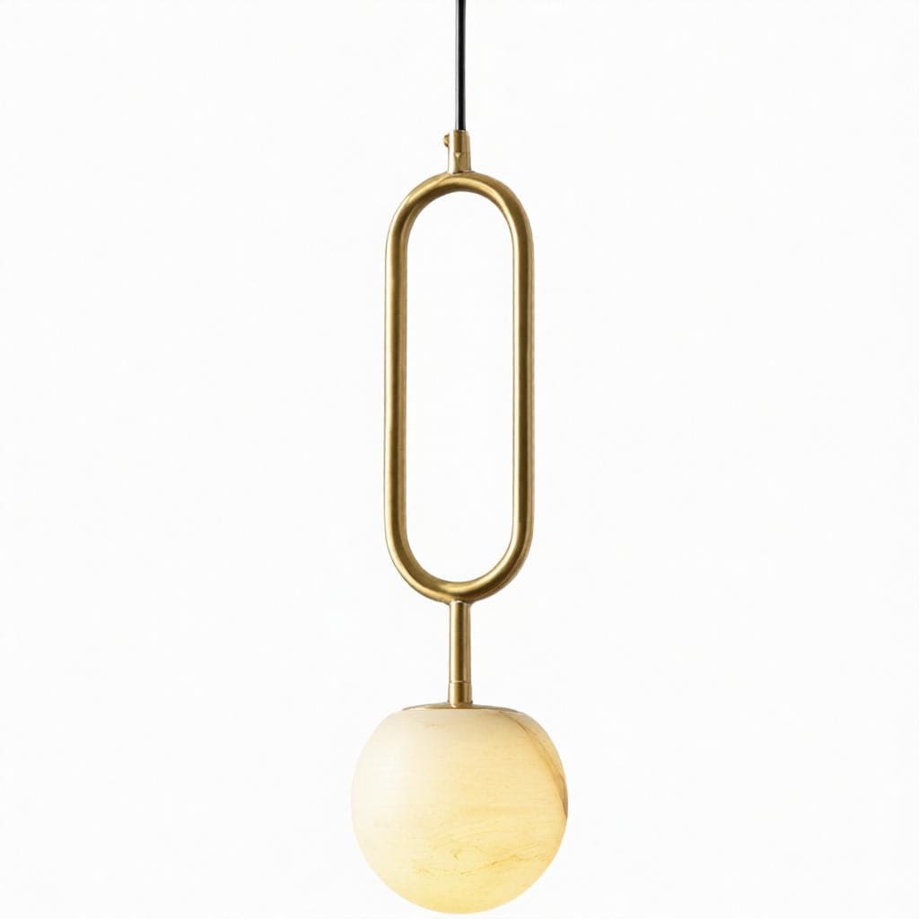 Ulvania Une | Alabaster Pendant Light - Modern Pendant Light | HomeCartel Philippines