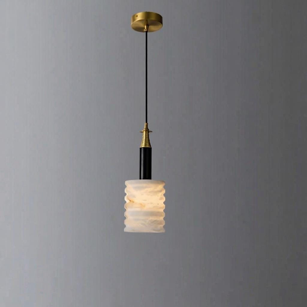 Aelmiressa | Alabaster Pendant Light - Detail View #2 | HomeCartel