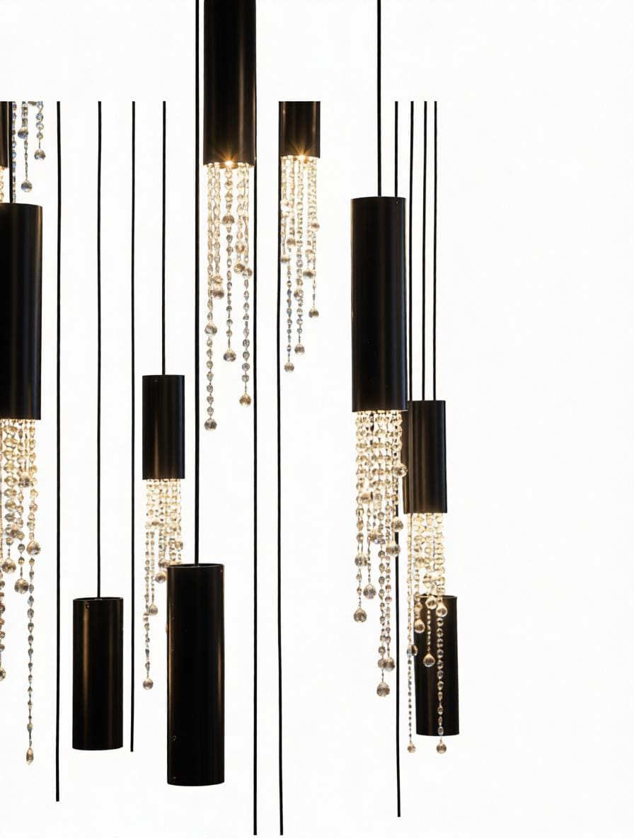 Torniva B I Crystal Pendant Light - Detail View #2 | HomeCartel