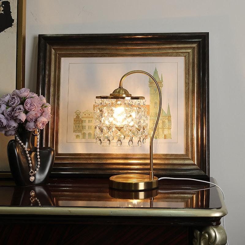 Elvenithra | Crystal Table Lamp - Detail View #3 | HomeCartel