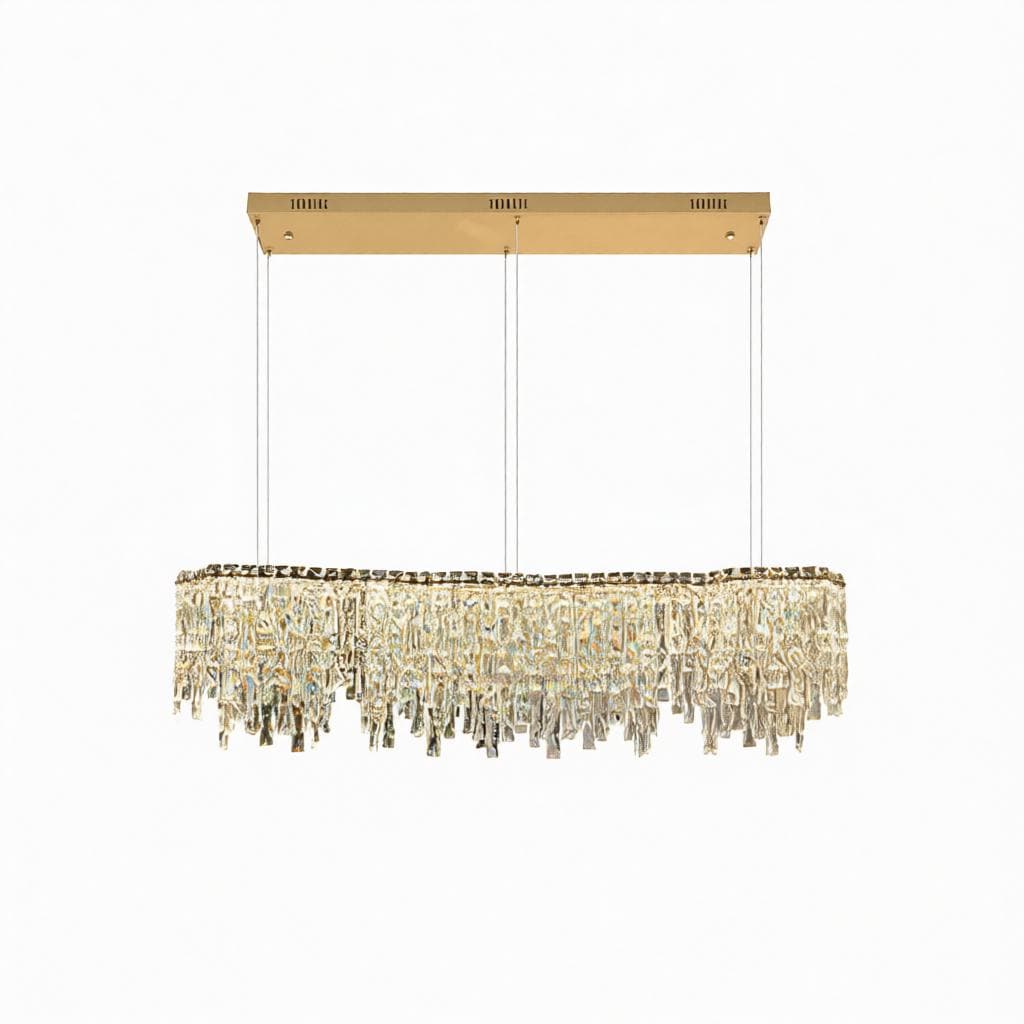 Oleyar A | Linear Chandelier - Detail View #3 | HomeCartel