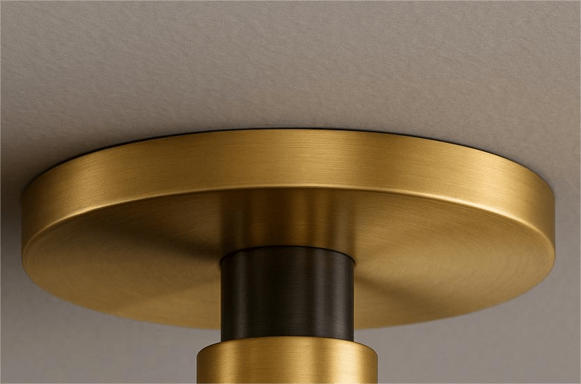 Rosemary | Semi Flush Mounted Light - Detail View #3 | HomeCartel