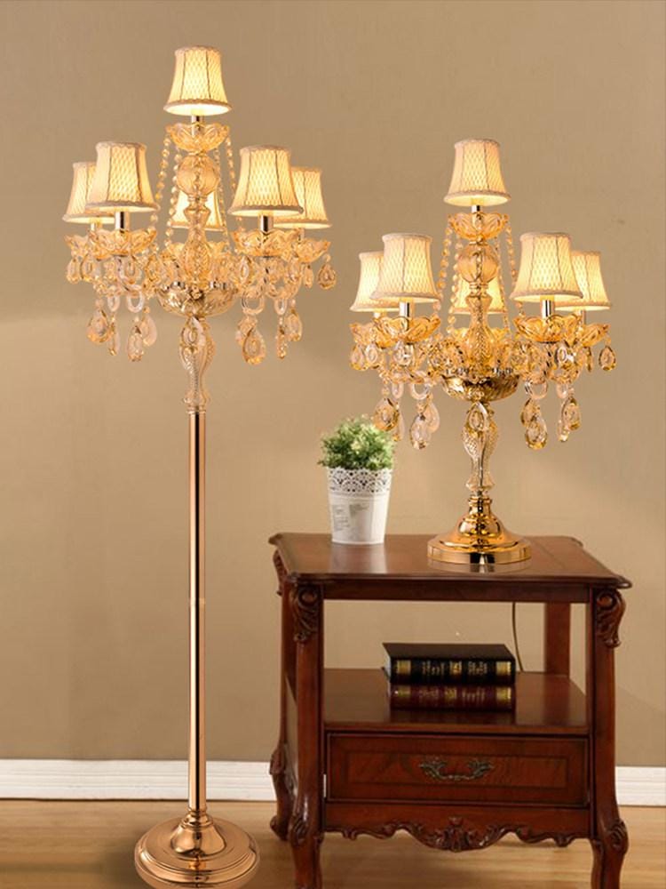 Elenyras I Crystal Floor Lamp - Detail View #4 | HomeCartel