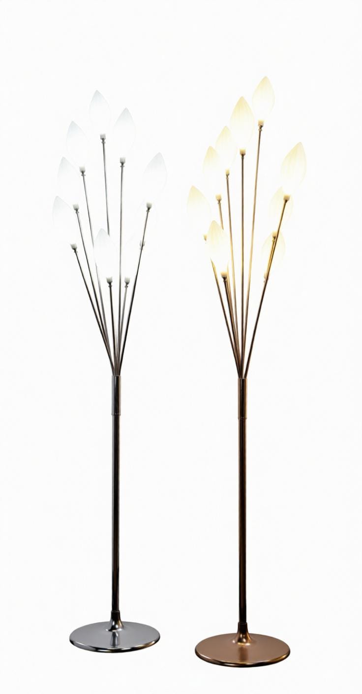 Norynthia I Crystal Floor Lamp - Detail View #4 | HomeCartel