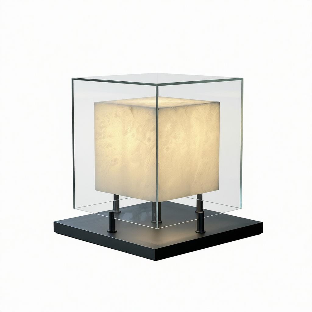 Lorvynira | Alabaster Table Lamp - Modern Table Lamp | HomeCartel Philippines