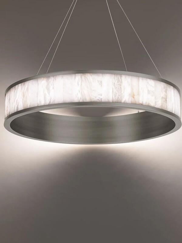 Keltharen | Alabaster Chandelier - Detail View #2 | HomeCartel